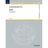Hindemith Echo for Flute and Piano - Schott_1