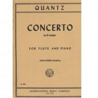 Quantz CONCERTO in G major for Flute and Piano - International Music Company_1