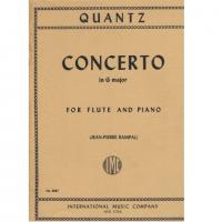 Quantz CONCERTO in G major for Flute and Piano - International Music Company