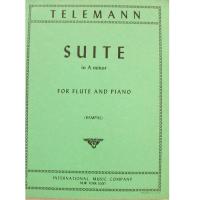 Telemann Suite in A minor for Flute and Piano (Rampal) - International Music Company