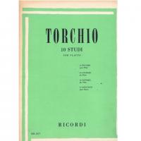 Torchio 10 Studi per flauto - Ricordi