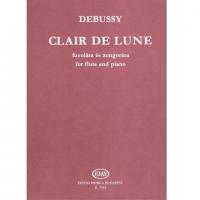 Debussy Clair de Lune for flute and piano - Editio Musica Budapest _1