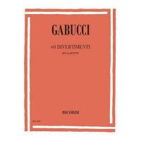 Gabucci 60 Divertimenti per clarinetto - Ricordi_1