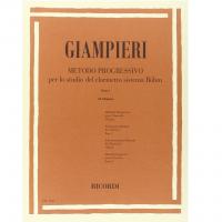 Giampieri Metodo Progressivo per lo studio del Clarinetto Parte I (II. Edizione) - Ricordi 