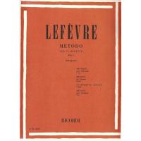 LefÃ¨vre Metodo per clarinetto Vol. I (Giampieri) - Ricordi