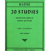 Klose 20 Studies for clarinet - International Music Company_1