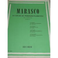 Marasco 10 Studi di perfezionamento per clarinetto (Giampieri) - Ricordi