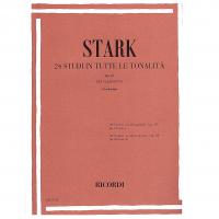 Stark 24 Studi in tutte le tonalitÃ  op. 49 per clarinetto (Garbarino) - Ricordi 