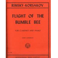 Rimsky-Korsakov Flight of the bumble bee for Clarinet in B flat and Piano - International Music Company_1
