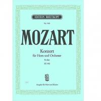 Mozart Konzert fur Horn und Orchester Nr. 4 KV 495 - Breitkopf