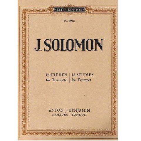 J. Solomon 12 Studies for Trumpet - Anton j. Benjamin 