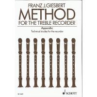 Franz J. Giesbert Method for the treble recorder - Schott _1