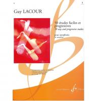 Guy LACOUR 50 Ã©tudes faciles et progressives pour saxophone - Gerard Billaudot_1