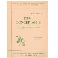 Guy LACOUR PiÃ¨ce concertante pour saxophone alto ou tÃ©nor et orchestre - GÃ©rald BILLAUDOT