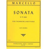 Marcello SONATA in G major for Trombone and Piano - International Music Company