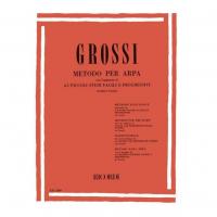 Grossi Metodo per Arpa, 65 Piccoli studi facili e progressivi di Ettore Pozzoli - Ricordi_1