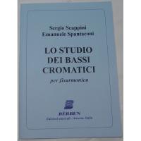 Scappini - Spantaconi LO STUDIO DEI BASSI CROMATICI per fisarmonica Volume 1° - Bèrben 