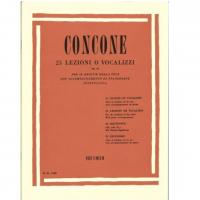 Concone 25 LEZIONI O VOCALIZZI Op. 10 (Vannuccini) - Ricordi _1