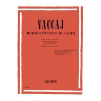 Vaccaj METODO PRATICO DI CANTO (mezzo soprano o baritono) - Ricordi