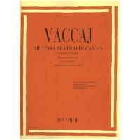 Vaccaj METODO PRATICO DI CANTO (soprano o tenore) - Ricordi_1