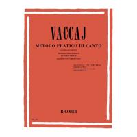 Vaccaj METODO PRATICO DI CANTO (contralto o basso) - Ricordi