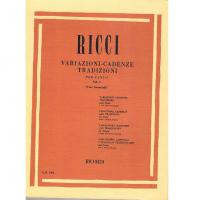 RICCI Variazioni - Cadenze Tradizoni per canto Vol. 1 (Voci femminili) - Ricordi