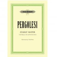 Pergolesi Stabat Mater 2 Soli und Streichorchester Klavierauszug/ Vocal Score 