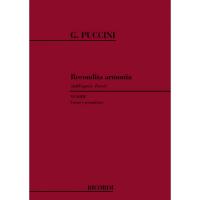 Puccini RECONDITA ARMONIA per canto e pianoforte (tenore) - Ricordi