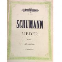 Schumann LIEDER Band I Alt oder Bass (Friendlaender) - Peters_1