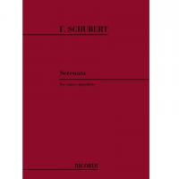 F. Schubert Serenata (con parole) Per pianoforte - Ricordi