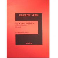 Verdi Addio, del passato Soprano Canto e pianoforte - Ricordi