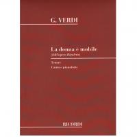 Verdi La Donna Ã¨ mobile Tenore Canto e Pianoforte - Ricordi_1
