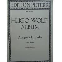 Hugo Wolf Album Ausgewahlte Lieder (Elena Gerhardt) - Edition Peters