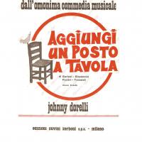 Aggiungi un posto a tavola Johnny Dorelli - Edizioni Suvini Zerboni s.p.a _1