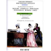 Grandi Operisti per giovani Cantanti Per tenore - Ricordi