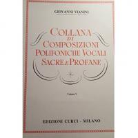 Achille Schinelli Collana di Composizioni Polifoniche Vocali Sacre e Profane Volume V - Edizioni Curci