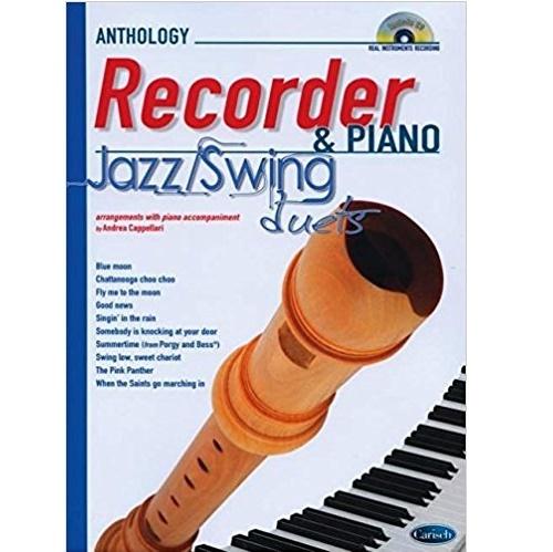 Anthology Recorder & Piano Jazz/Swing Duets - Carisch