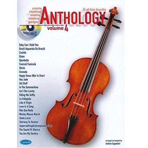 Anthology 24 all time favorites Violin Volume 4 - Carisch