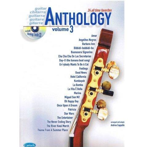 Anthology 24 all time favorites Guitar Volume 3 - Carisch