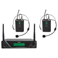 Karma Set 7432 LAV Doppio radio microfono UHF