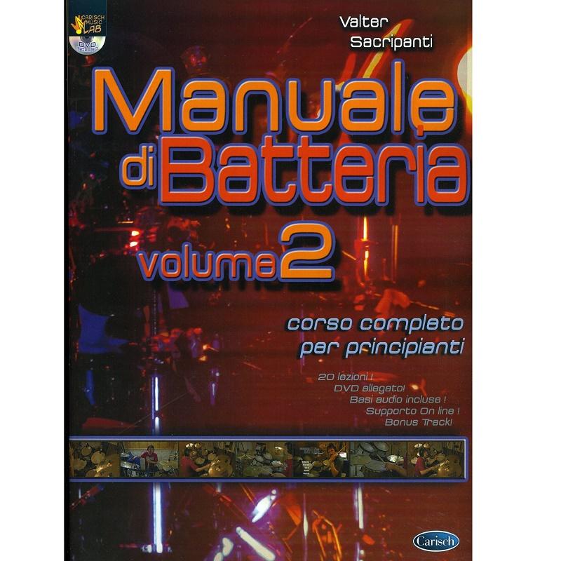 Manuale di Batteria Volume 2 Corso completo per principianti - Carisch