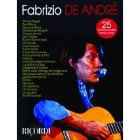 Fabrizio De AndrÃ© 25 Grandi Successi Testi & Accordi - Ricordi
