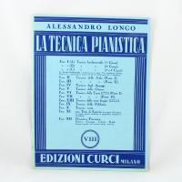 Alessandro Longo La tecnica pianistica VIII - Edizioni Curci_1