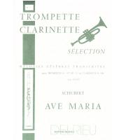 Ave Maria Clarinette Selection - Edition delrieu Schubert