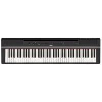 Yamaha P121 B NERO OPACO - ALIMENTATORE, LEGGIO E PEDALE INCLUSO CONSEGNATO A DOMICILIO IN 1-2 GIORNI  SPEDITO GRATIS_1