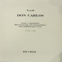 Don Carlos - Verdi Giuseppe 