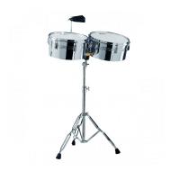 Set Timbales Peace TB-1 con cowbell e supporto