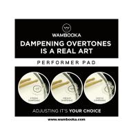 Wambooka Performer Pad sordina gel per batteria PRONTA CONSEGNA_3