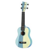 Ukulele Soprano MANOA W-SO-BL TROPICAL WAVES BLUE con Gig bag inclusa PRONTA CONSEGNA_1