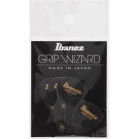 Plettri Ibanez PPA14HSG-BK Grip Wizard Sand Grip Heavy Polyacetal Confezione da 6 pezzi_1